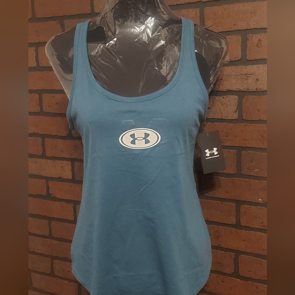 Under Armour Tops - Under Armour Teal Sleeveless Top